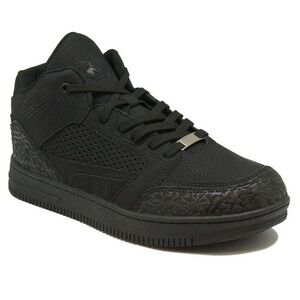 Men's Beverly Hills Polo Club Liberty II Mid-Top Sneakers Black Mono